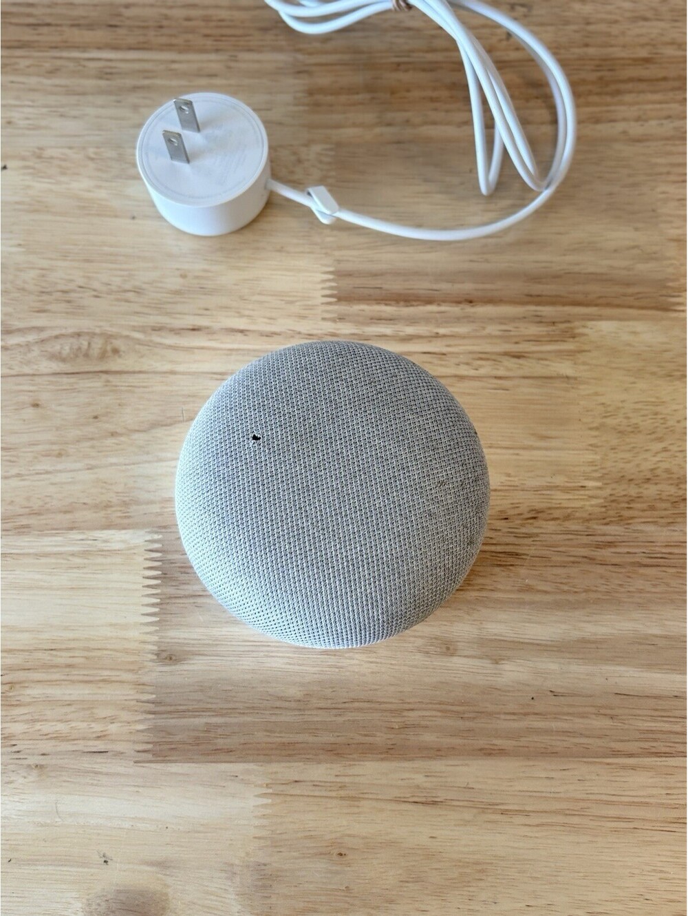 1x Google Home Mini Smart Speaker H0A 1st Gen w/ Power Adapter